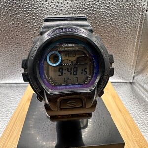 Casio G-Shock 3194 GLX-6900-1 Black/Purple Moon/Tide RUNS
